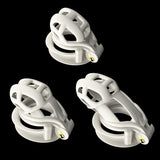 Resin Chastity Cage (White) 2.0